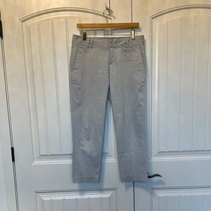 Banana Republic Gray/pinstripe dress pant